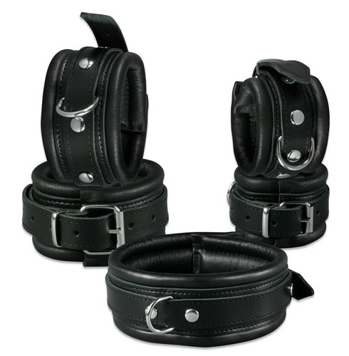 Bdsm fesseln bondage set leder - fesseln,