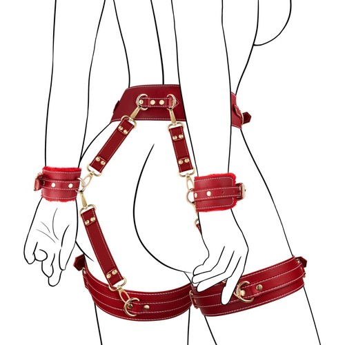 Bdsm bondage set teilig - bdsm,
