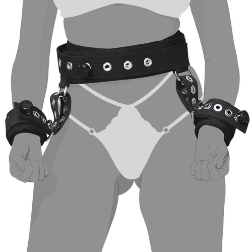 Bdsm handfixiergürtel black - handfixiergürtel,